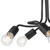 Lampa Sufitowa CHARLIE 5xE27 Czarna LM-5.120 Lamkur