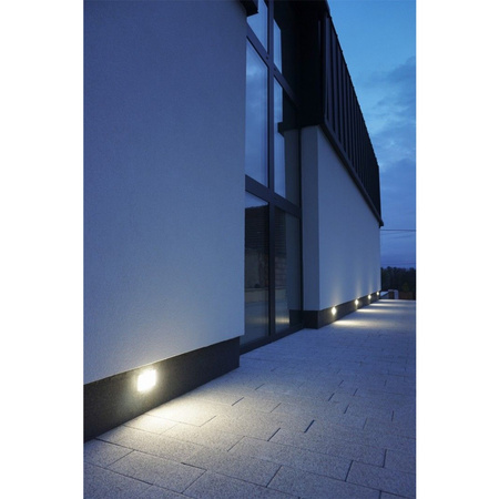 Lampa Elewacyjna Zewnętrzna LED Oprawa Schodowa Wpuszczana do Wbudowania 2,5W 4000K IP65 Su-Ma