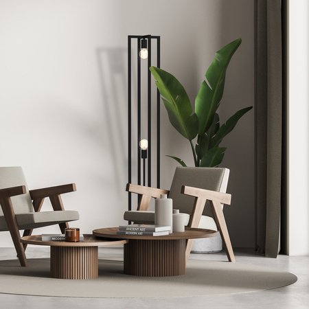 Lampa Podłogowa Stojąca ARNOLD 2xE27 Milagro