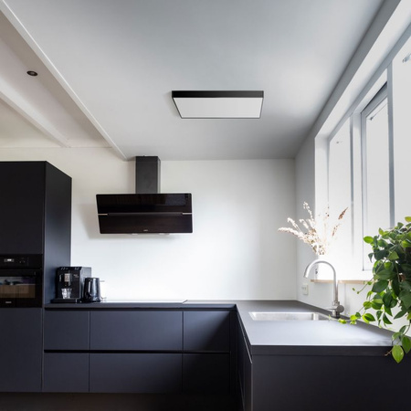 Ramka Natynkowa do Opraw LED 60x60 Kwadratowa Czarna VIDEX