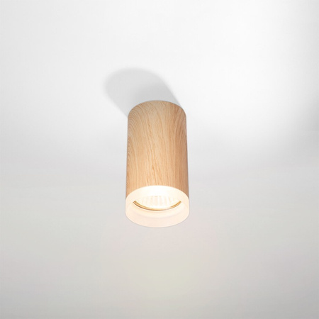 Oprawa Natynkowa Halogenowa Tuba Reflektor Spot GU10 Okrągła Brązowa Masterled