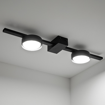 Lampa Sufitowa OVILO Oprawa Halogenowa LED 2x GX53 Reflektor Ścienna LUMILED