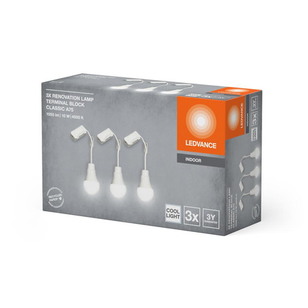 3x Lampa Remontowa Żarówka LED 10W 1055lm 4000K Neutralna Ledvance
