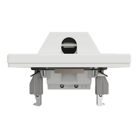 Wypust Kablowy Podtynkowy biały z ramką SCHNEIDER ASFORA