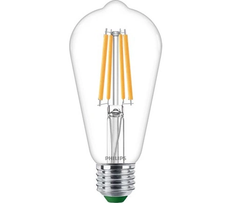 Żarówka LED E27 Edison ST64 4W = 60W 840lm 210lm/W 2700K Ciepła 300° KLASA A UltraEfficient Philips