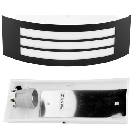 Kinkiet Ogrodowy Elewacyjny Lampa Zewnętrzna E27 IP44 DORIS