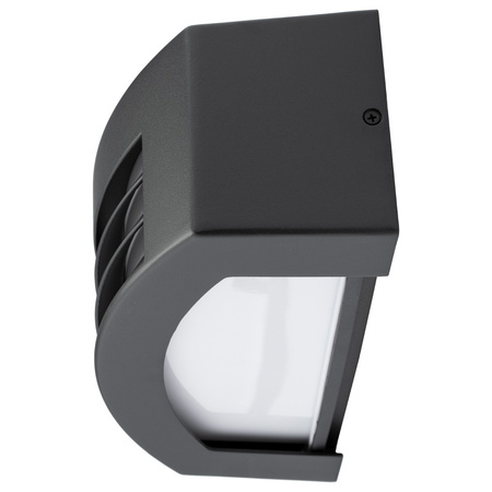 Kinkiet Ogrodowy Elewacyjny Lampa Zewnętrzna E27 Ciemnoszara IP54