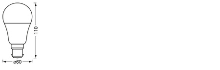 Żarówka LED B22 9W = 60W 806lm RGBW CCT Ściemnialna SMART+ WiFi Classic Ledvance