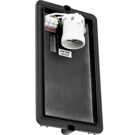 Kinkiet Ogrodowy Elewacyjny Lampa Prostokątna E27 KOBE GOLDLUX (Polux)