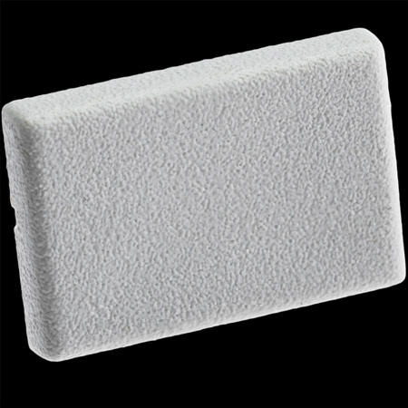 Zaślepka do profilu KM33 pełna szara tworzywo sztuczne