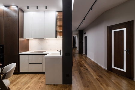 Reflektor Szynowy Lampa do Szynoprzewodów 1-fazowy LED 7W 530lm 3000K Ciepła Czarny Nowoczesna PROFILE TINOS 10381 Nowodvorski