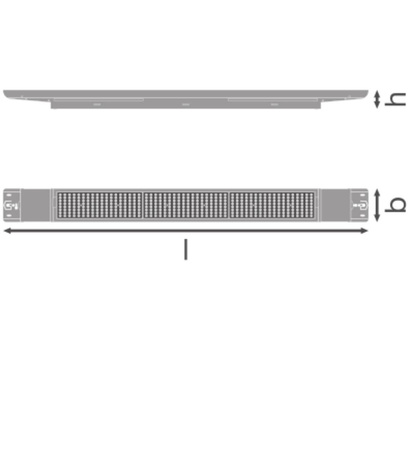 Lampa Oprawa Liniowa Listwa Oświetleniowa 42W 6510lm 4000K Neutralna Ściemnialna Biały Low Bay Flex Ledvance