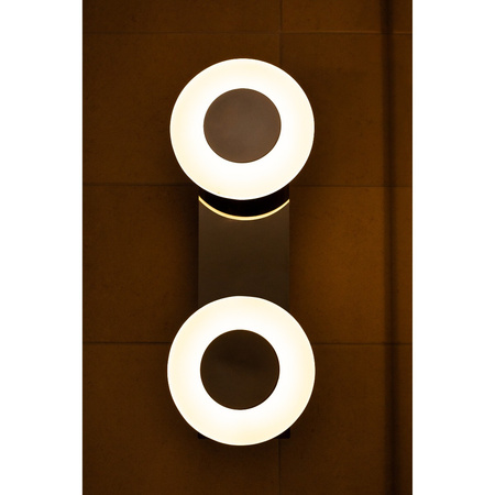 Lampa Sufitowa Ścienna Oprawa Łazienkowa LED 15W 800lm CCT Ściemnialna Srebrny SMART+ WiFi Orbis Ledvance