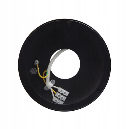 Oprawa Natynkowa Halogenowa Tuba Reflektor Spot GU10 Okrągła Ruchoma Czarna Masterled