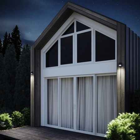 Naświetlacz Solarny LED Reflektor Zewnętrzny Lampa LED z Czujnikiem Ruchu i Zmierzchu 1.5W 220lm 4000K Neutralna Czarny IP65 Endura Osram