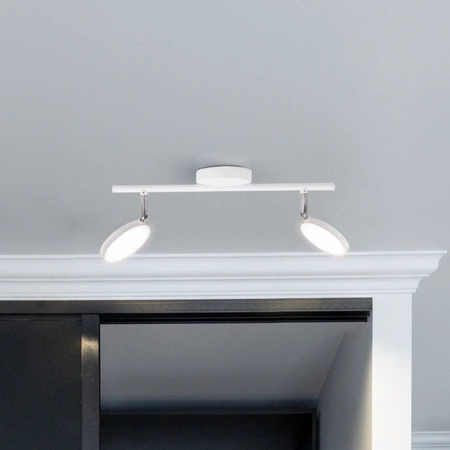 Lampa sufitowa LED GOLDLUX (Polux) CAPRI 2x5W BIAŁA 3000K