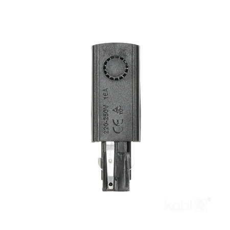 Zasilanie do Szynoprzewodu 3-Obwodowego Zasilacz Lewy Czarny Kobi