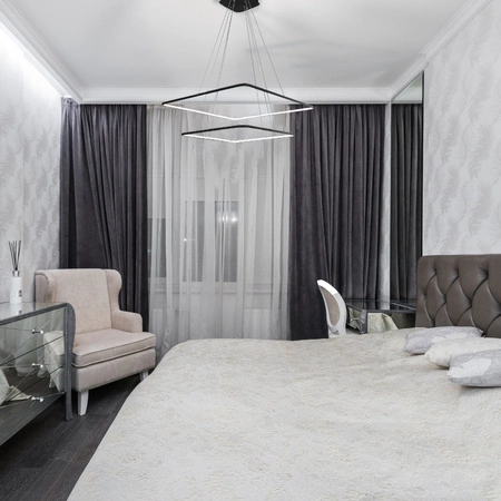 Lampa wisząca NIX czarny kwadrat ramka 50W LED IP20 Metal i akryl styl nowoczesny minimalistyczny Milagro