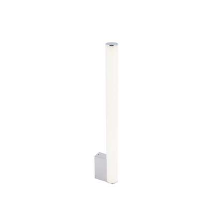Kinkiet Ścienny Lampa Natynkowa LED 8W 700lm 4000K Chrom Neutralna Wodoodporna Łazienkowa IP44 Nowoczesna ICE TUBE LED M 8122 Nowodvorski