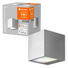Inteligentny kinkiet elewacyjny LEDVANCE WIFI SMART+ BRICK WALL SILVER GREY 14W 550 lm LEDVANCE