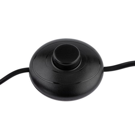 Włącznik przełącznik nożny z przewodem czarny
