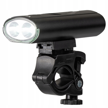 Latarka Lampka Przednia Rowerowa LED USB-C Uchwyt 5 Trybów 260lm IPX6 VAYOX