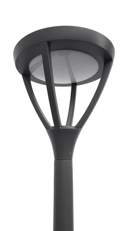 Lampa Ogrodowa Zewnętrzna Stojąca SŁUPEK LED Mars MLS-LB-22A 45W 3700lm 3000K Ciepła 318cm Su-Ma