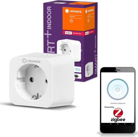 Inteligentne Gniazdko Sieciowe EU 230V 16A SMART+ ZigBee Plug Ledvance