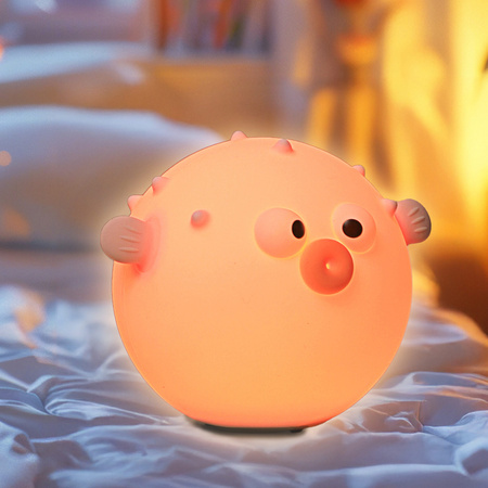 Lampka Dekoracyjna LED Rozdymka 1W 3000K RGBW Różowa Ściemnialna Hela Sanico Goldlux