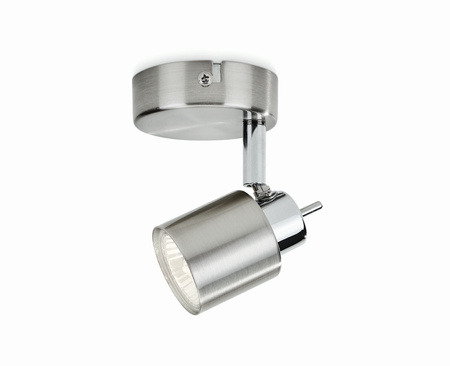 Lampa Ścienna Kinkiet Reflektor Natynkowy GU10 Nikiel Meranti Philips