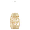 Lampa Wisząca Sufitowa ARONA Rattanowa 1xE14 fi 400 Milagro