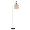 Lampa Podłogowa E27 Beżowy BAMBOO NATURAL Sanico Goldlux