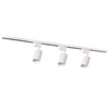 Zestaw Szynowy Szynoprzewód Szyna Listwa 1-Fazowa + 3x Reflektor GU10 Biała MARIBEL Sanico Goldlux
