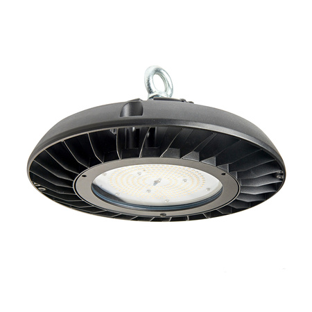 Oprawa Przemysłowa Lampa LED High Bay 200W 28000lm 4000K Neutralna Czarna IP65 IK07 Neo Pro Kobi