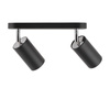 Lampa Sufitowa Oprawa Natynkowa Reflektor Punktowa 2x GU10 Czarna Nowoczesna EYE SPOT 6020 Nowodvorski