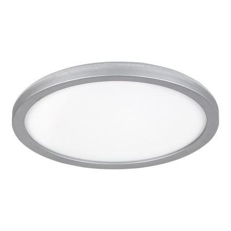 Plafon LED Lampa Sufitowa Oprawa Ścienna Natynkowa 15W 1500lm 4000K Srebrny Nowoczesny Lambert Rabalux