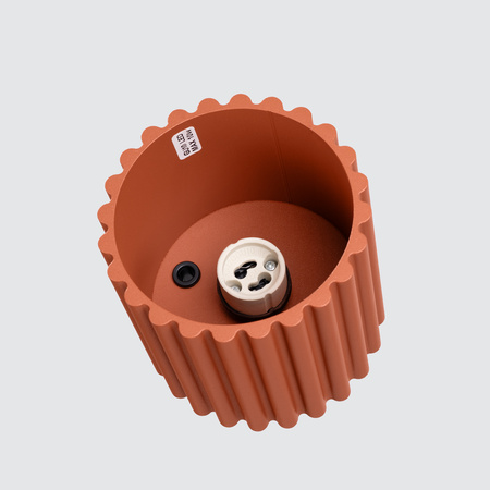 Oprawa Natynkowa GU10 Aluminiowa Ochra czerwona Aura Deep Space SL.1799 Sollux