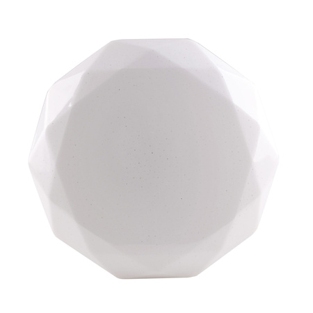 Plafon LED Oprawa Sufitowa 48W 5300lm CCT 120° Biała IP44 Pilot Ściemnialna Galaxy Sanico Goldlux