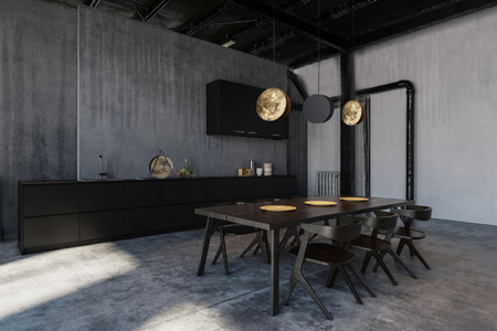 Lampa Sufitowa Wisząca E27 Czarna Drewno Nowoczesna WHEEL 9033 Nowodvorski