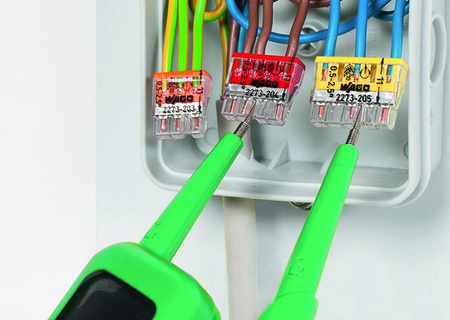 100x Złączka Instalacyjna Szybkozłączka WAGO 2273-203 na DRUT 3x0,5-2,5mm