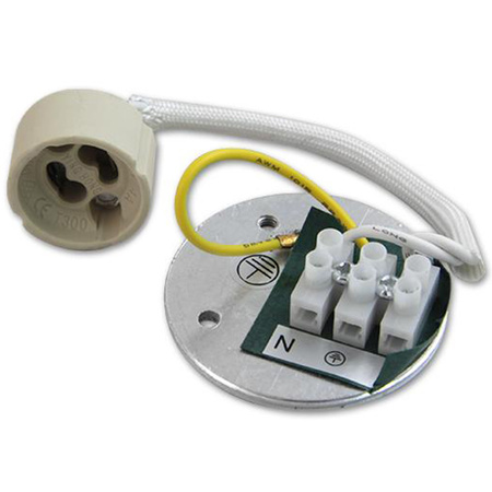 Oprawa LED Natynkowa HALOGENOWA Stała GU10 Okrągła Sufitowa Czarna