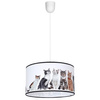 Lampa Wisząca Sufitowa CATS 1xE27 Milagro