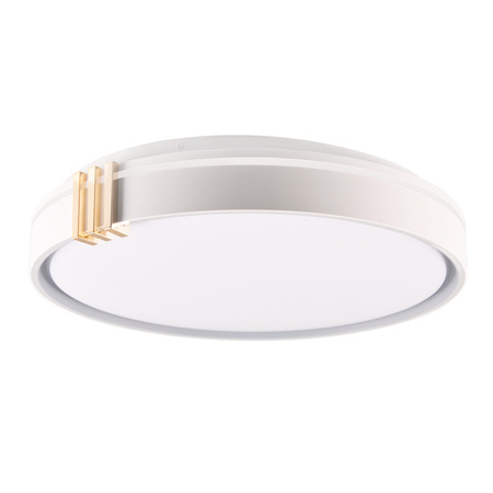Plafon LED Oprawa Sufitowa 72W 8000lm CCT 120° Biała Szara IP44 Pilot Ściemnialna Arletta Sanico Goldlux