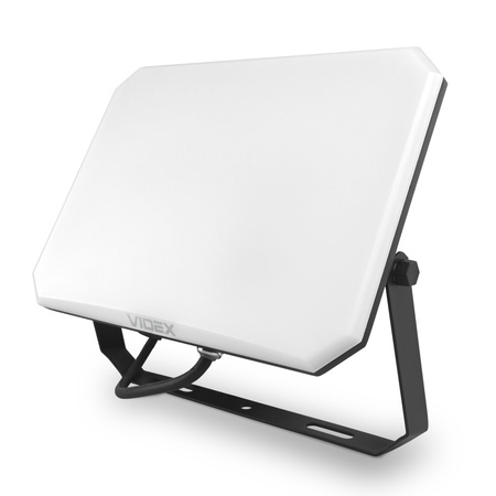 Naświetlacz LED 100W 9500lm 5000K Zimna Czarny z Mleczną Przesłoną Videx