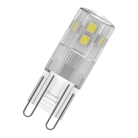 2x Żarówka LED Kapsułka G9 1.9W = 20W 200lm 2700K Ciepła 300° LED PIN Osram