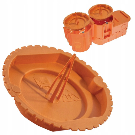 Pokrywa do Puszki Zaślepka Montażowa Dekiel fi68 PAWBOL