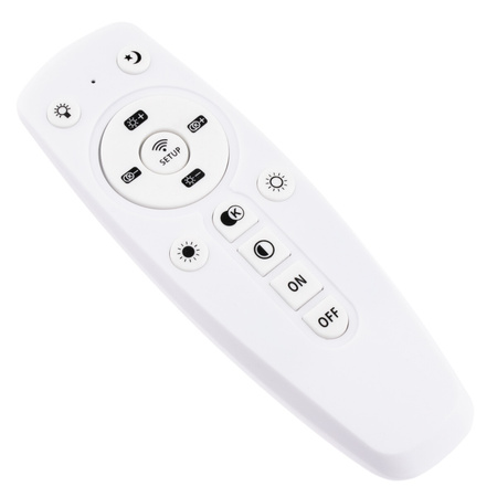 Plafon LED Sufitowy Łazienkowy Lampa sufitowa ORLANDO 40W IP44 CCT 3000K-6000K 38cm + PILOT