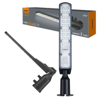 Lampa Uliczna LED 50W 5000lm 5000K Neutralna 130° 0.25A Czarna VIDEX