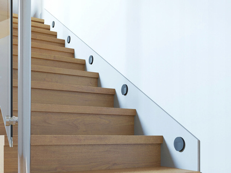 Oprawa Schodowa LED Erinus O 0,8W 4000K Neutralna Czarna KANLUX