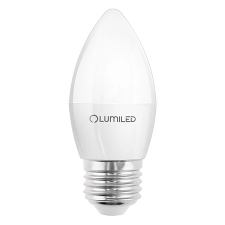 Żarówka LED E27 Świeczka B35 8W = 60W 806lm 4000K Neutralna 180° LUMILED